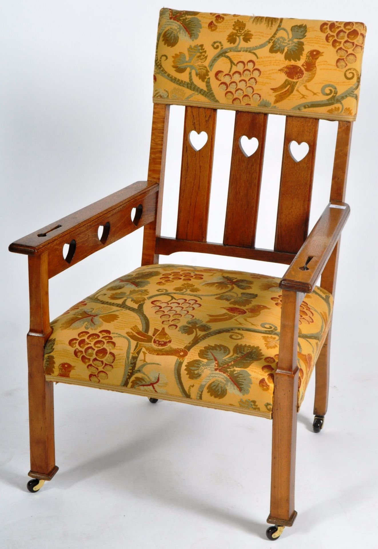 20TH CENTURY ARTS & CRAFTS ARMCHAIR IN THE MANNER OF CFA VOYSEY - Image 9 of 9