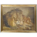 LANDSEER (B.1802) - 19TH CENTURY OIL ON CANVAS PAINTING