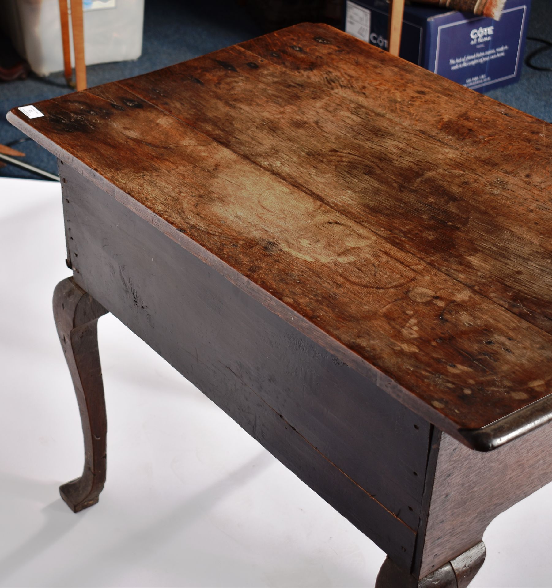 18TH CENTURY GEORGE II WALNUT LOWBOY - Image 7 of 7