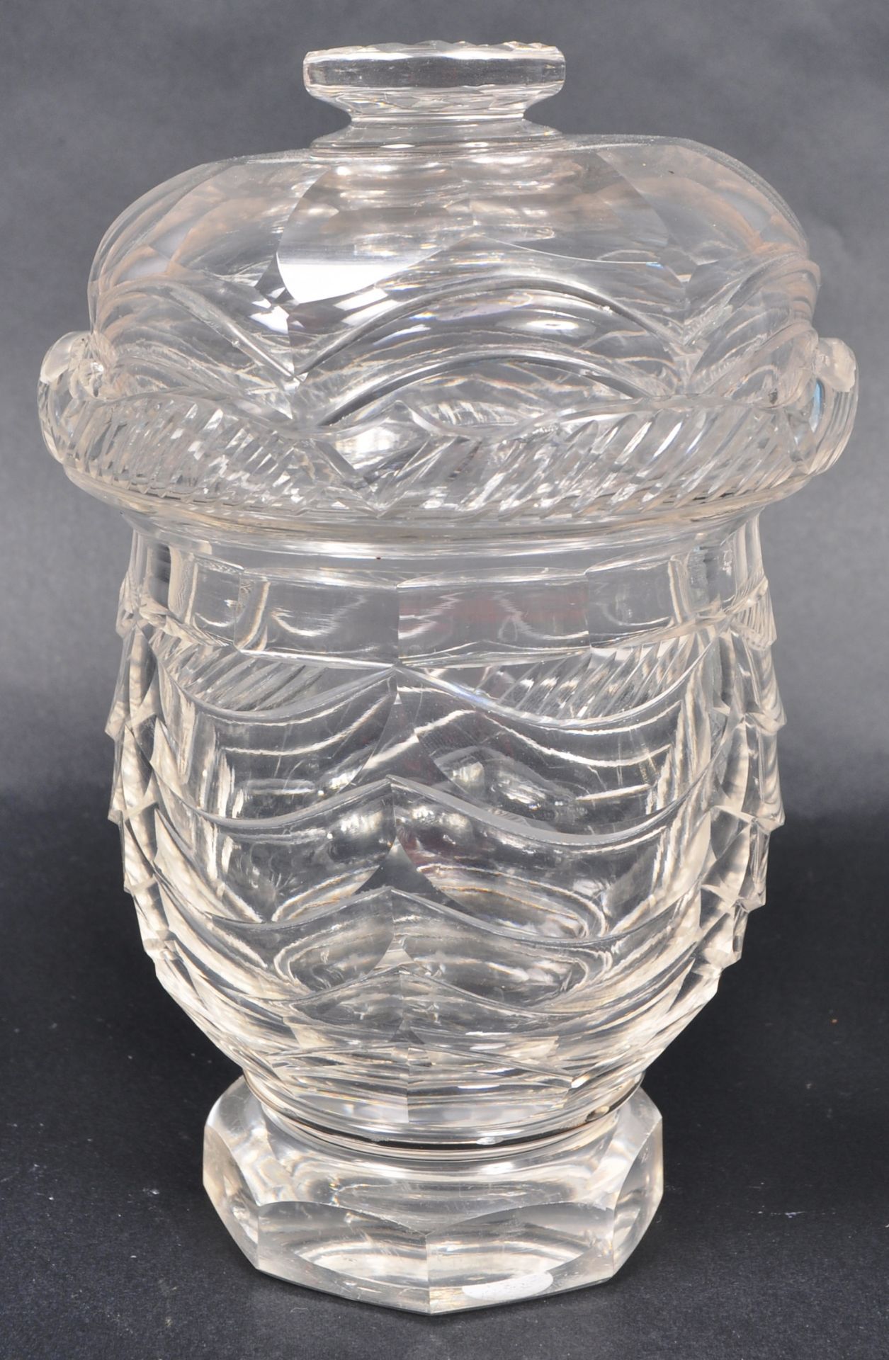 MIXED COLLECTION 19TH CENTURY CUT GLASS TABLEWARES - Image 5 of 8