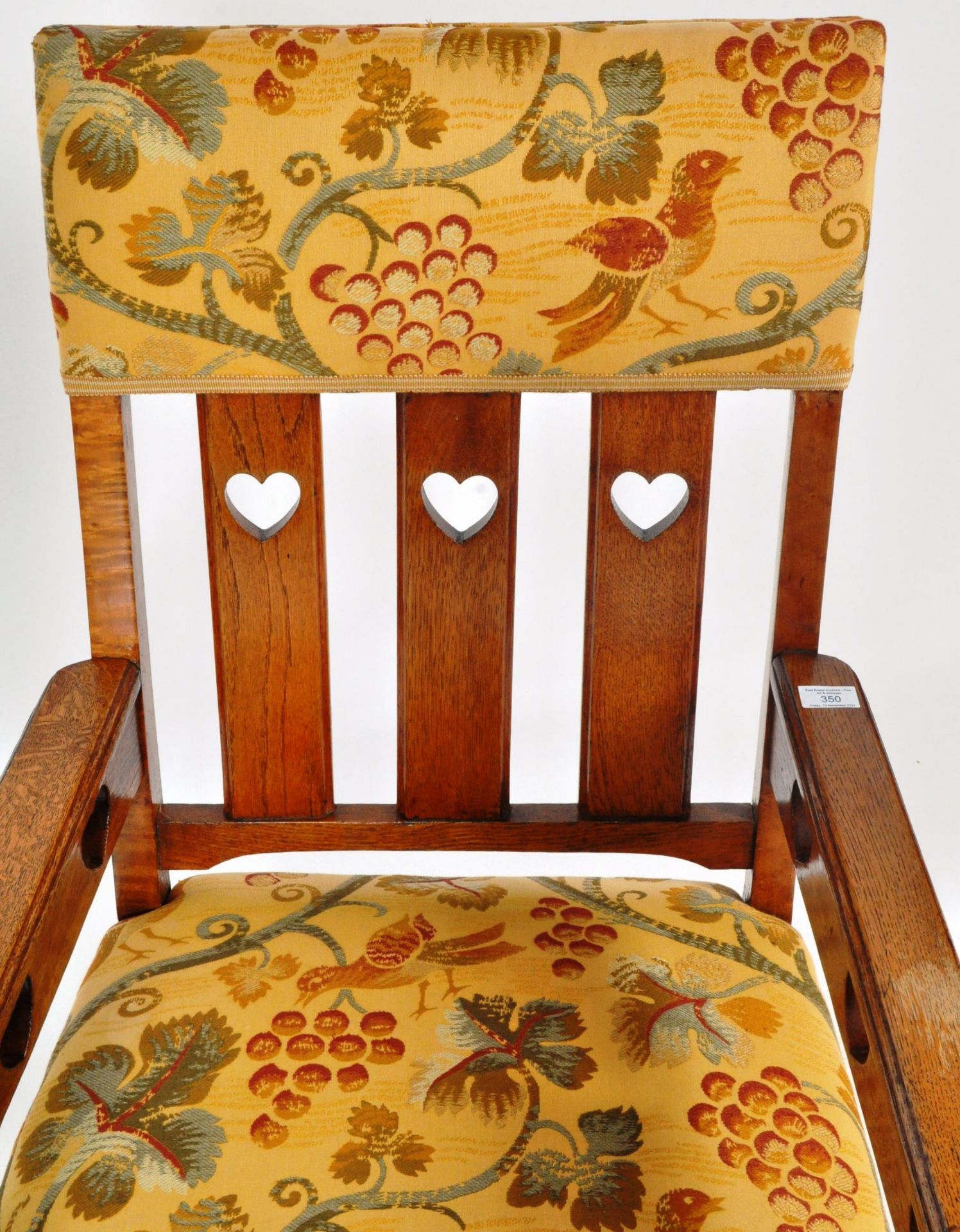 20TH CENTURY ARTS & CRAFTS ARMCHAIR IN THE MANNER OF CFA VOYSEY - Image 2 of 9