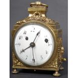 LATE 18TH CENTURY FRENCH PENDULE D'OFFICIER CLOCK