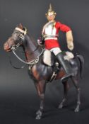 VINTAGE PALITOY ACTION MAN ' LIFE GUARDS ' ACTION FIGURE & HORSE