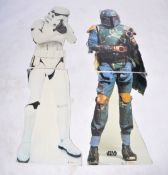 STAR WARS - BOBA FETT & STORMTROOPER CUT-OUT STANDEES