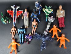 ACTION FIGURE - COLLECTION OF ASSORTED VINTAGE FIGURES