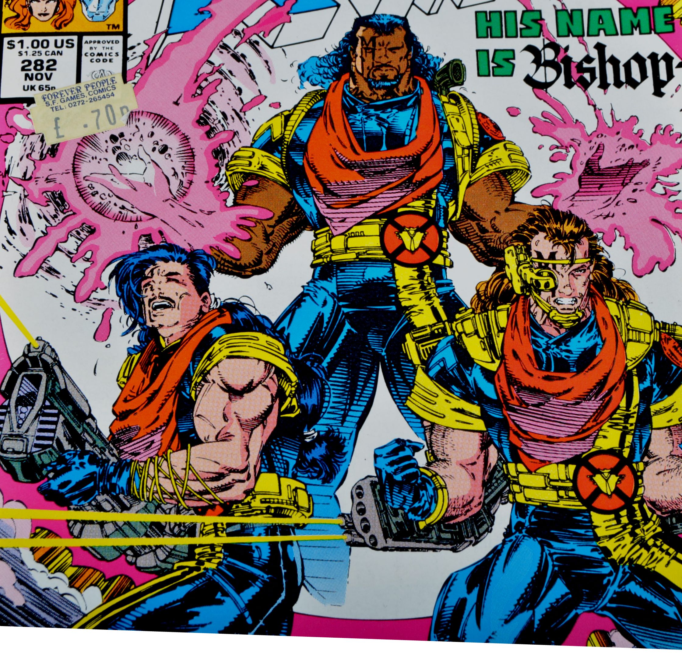 MARVEL COMICS - THE UNCANNY X-MEN - ISSUE #282 - 1ST APP. BISHOP - Image 3 of 7