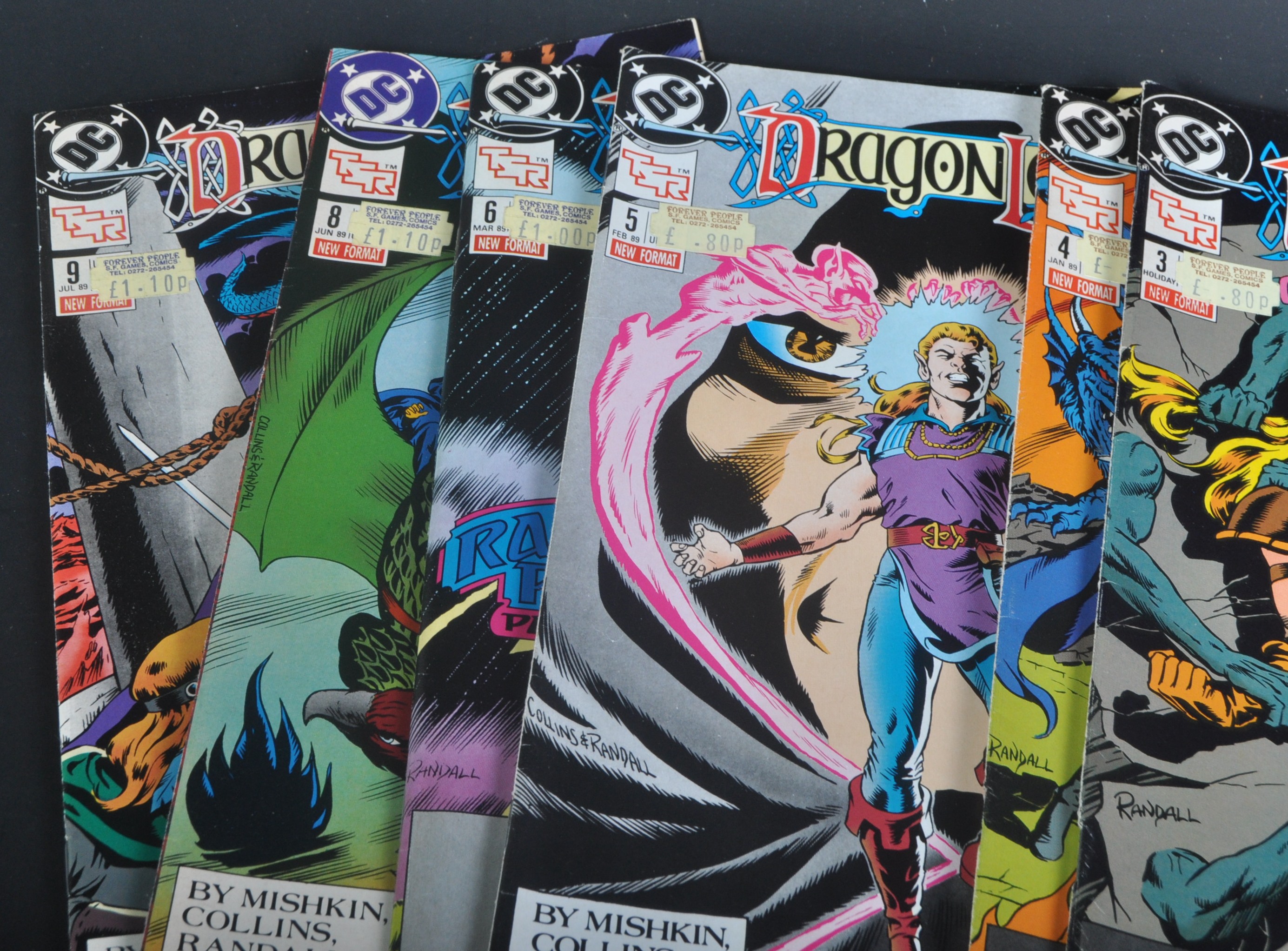 DC COMICS - DRAGON LANCE & TAILGUNNER JO - VINTAGE COMIC BOOKS - Image 4 of 6