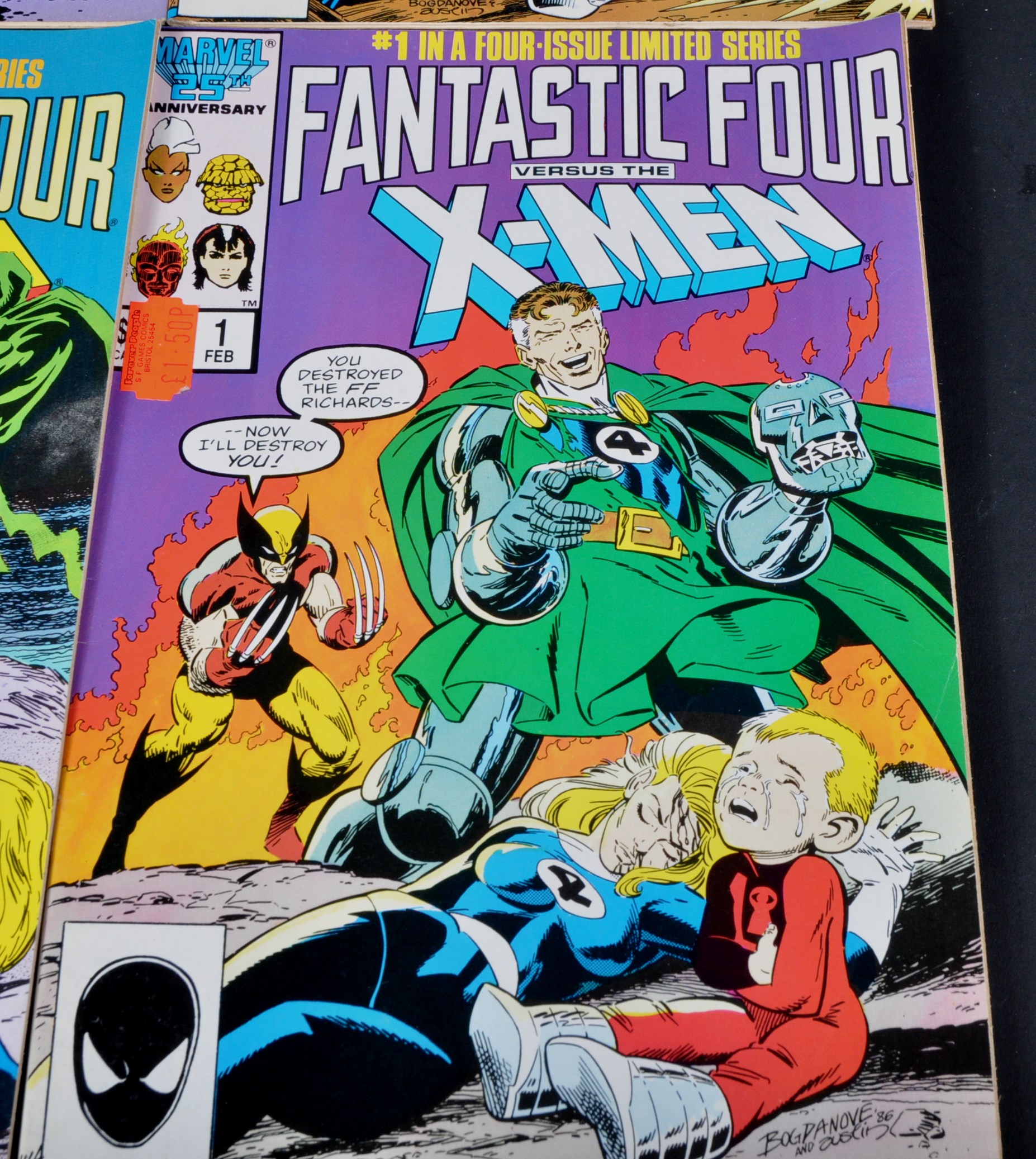 MARVEL COMICS - FANTASTIC FOUR VS X-MEN - #1 TO #4 COMIC BOOK - Image 5 of 5