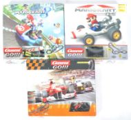 COLLECTION OF X3 CARRERA GO! SLOT CAR RACING SETS