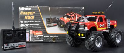 NIKKO - VINTAGE RC RADIO CONTROLLED ' RANGER 4WD ' MONSTER TRUCK