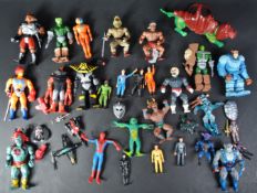 COLLECTION OF ASSORTED VINTAGE 1970'S, 80'S AND 90'S ACTION FIGURES