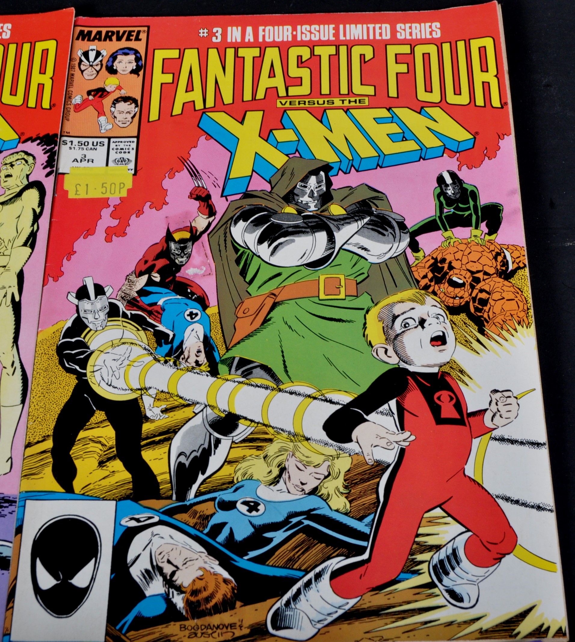 MARVEL COMICS - FANTASTIC FOUR VS X-MEN - #1 TO #4 COMIC BOOK - Image 2 of 5