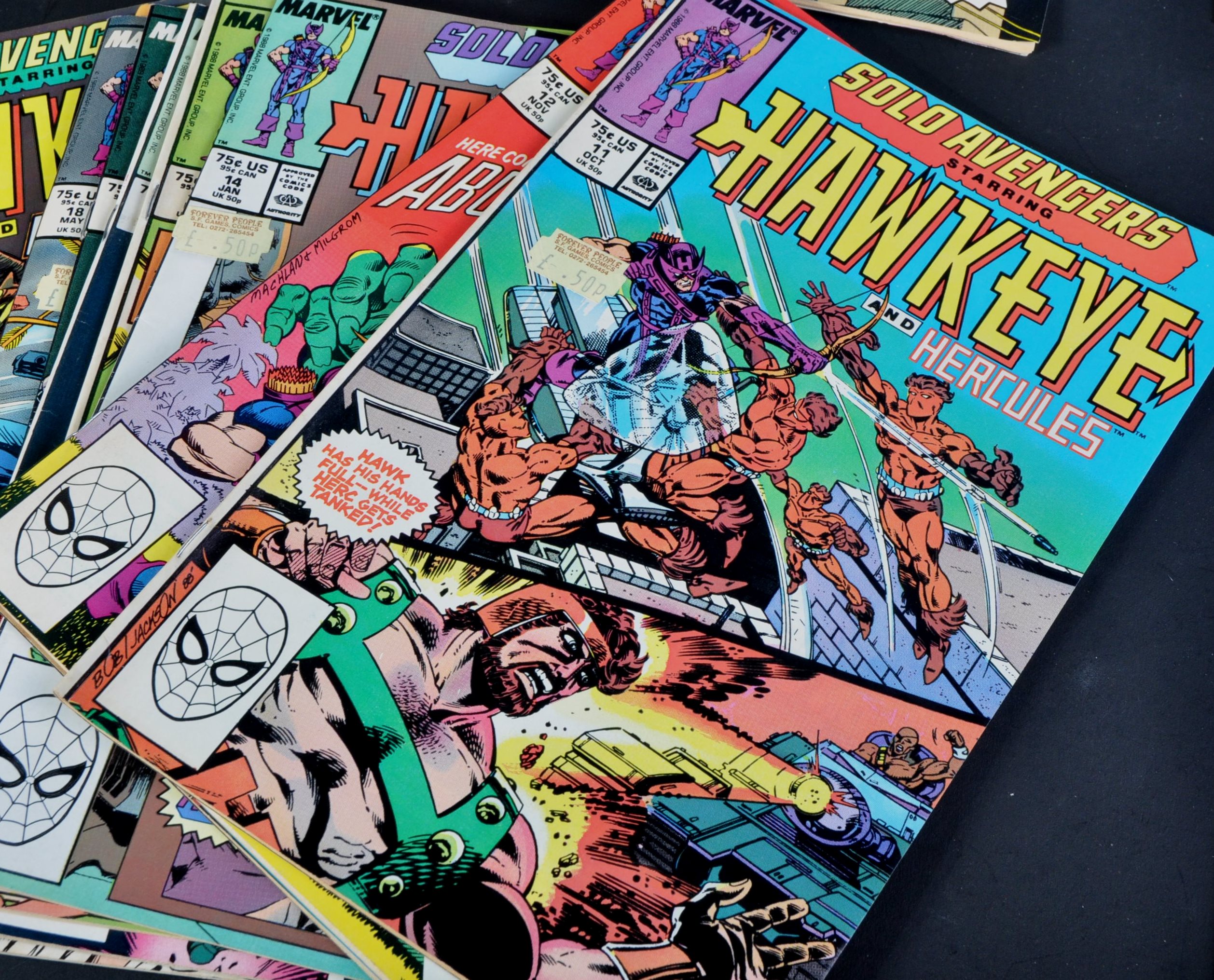 MARVEL COMICS - HAWKEYE - COLLECTION OF VINTAGE COMIC BOOKS - Image 6 of 9