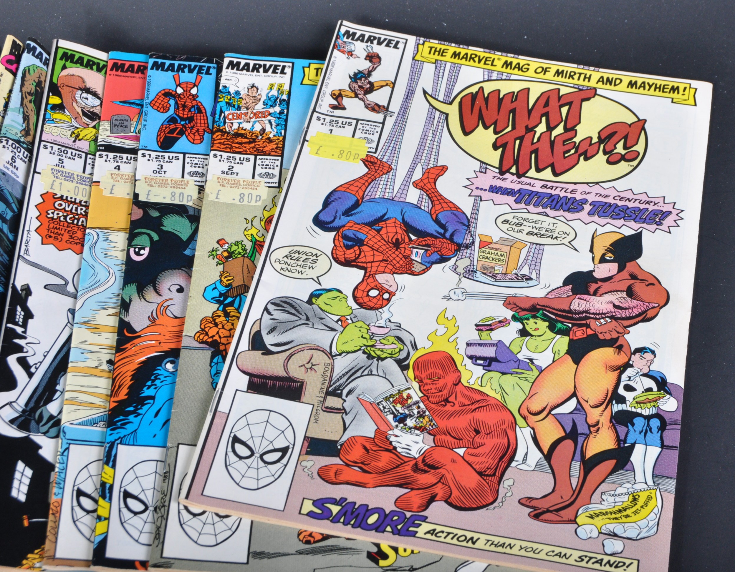 MARVEL COMICS - WHAT THE ..?! - COMPLETE RUN OF COMIC BOOKS - Image 3 of 6