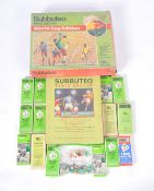 LARGE COLLECTION OF VINTAGE SUBBUTEO TABLE TOP FOOTBALL SETS