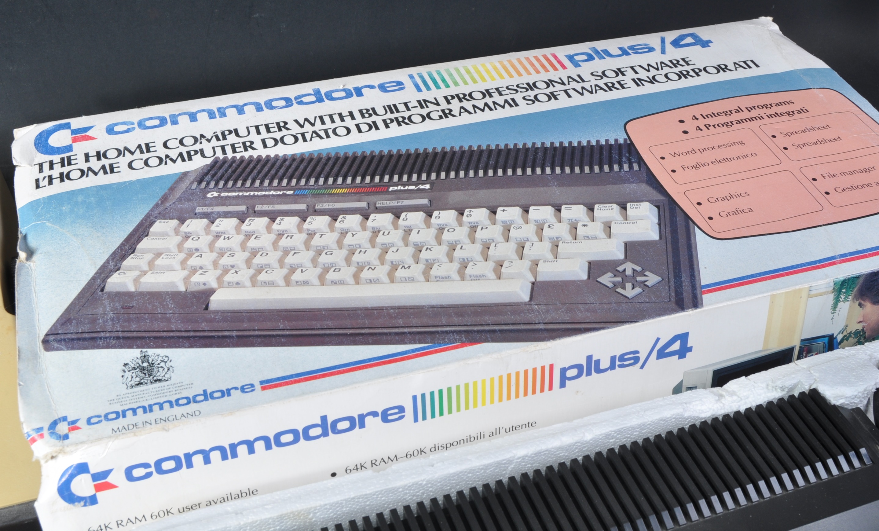 RETRO GAMING - COMMODORE PLUS 4 HOME COMPUTER WITH PRINTER - Image 3 of 6