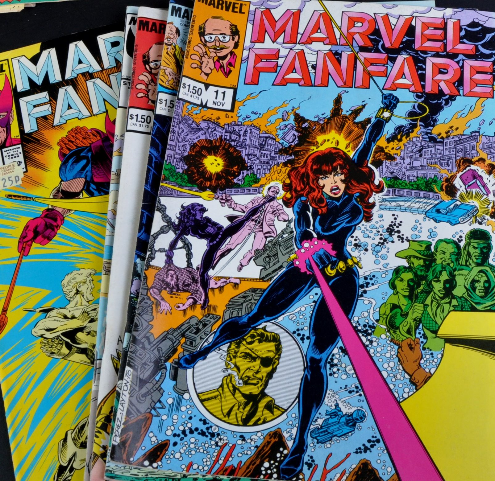 MARVEL COMICS - MARVEL FANFARE / UNIVERSE / AGE - COMIC BOOKS - Image 4 of 7