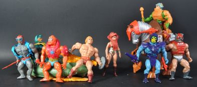 MASTERS OF THE UNIVERSE - COLLECTION OF ASSORTED WAVE 1 MATTEL MADE ACTION FIGURES