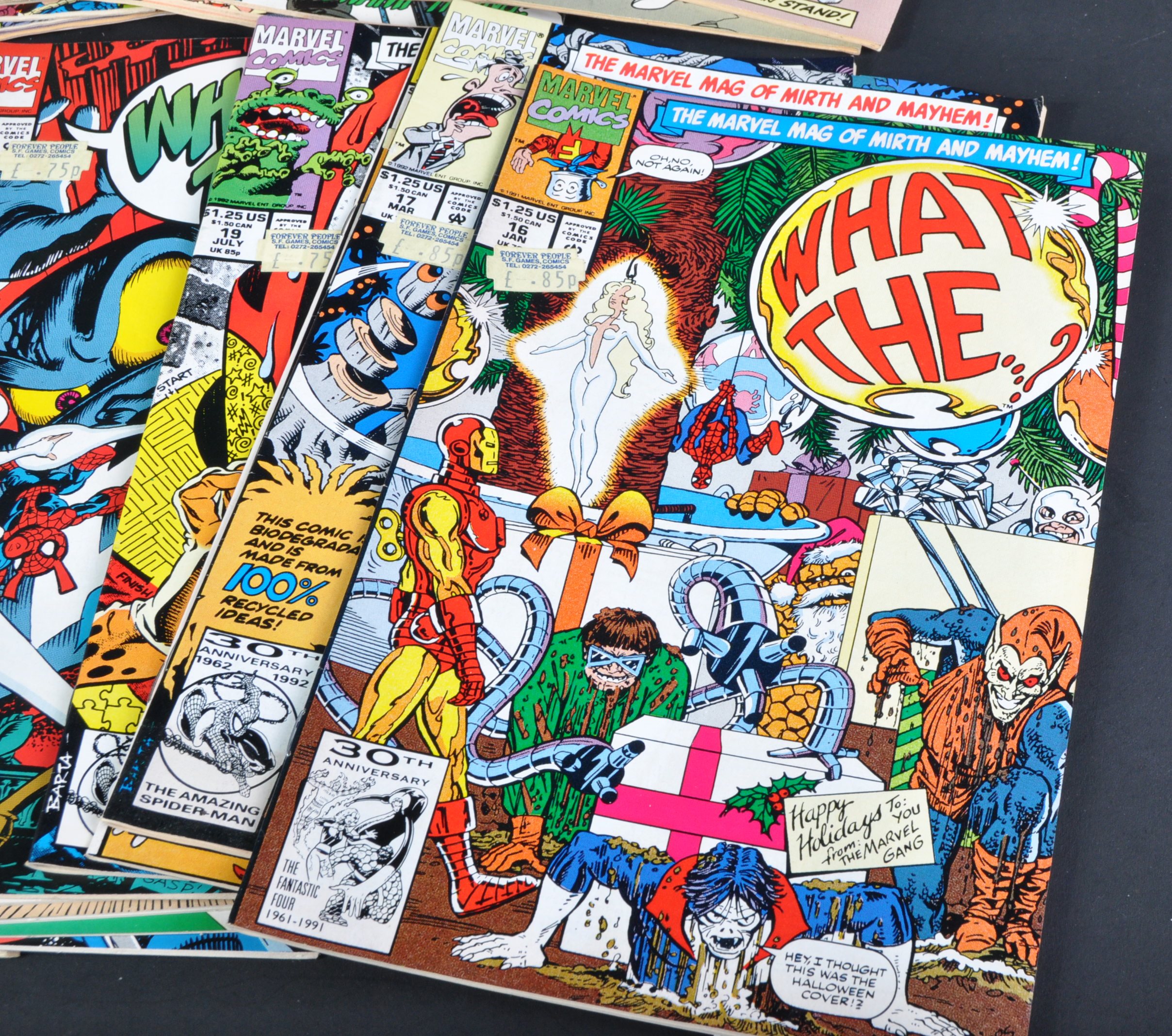 MARVEL COMICS - WHAT THE ..?! - COMPLETE RUN OF COMIC BOOKS - Image 2 of 6