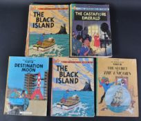 COLLECTION OF VINTAGE 1970'S THE ADVENTURES OF TIN TIN COMICS