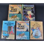 COLLECTION OF VINTAGE 1970'S THE ADVENTURES OF TIN TIN COMICS