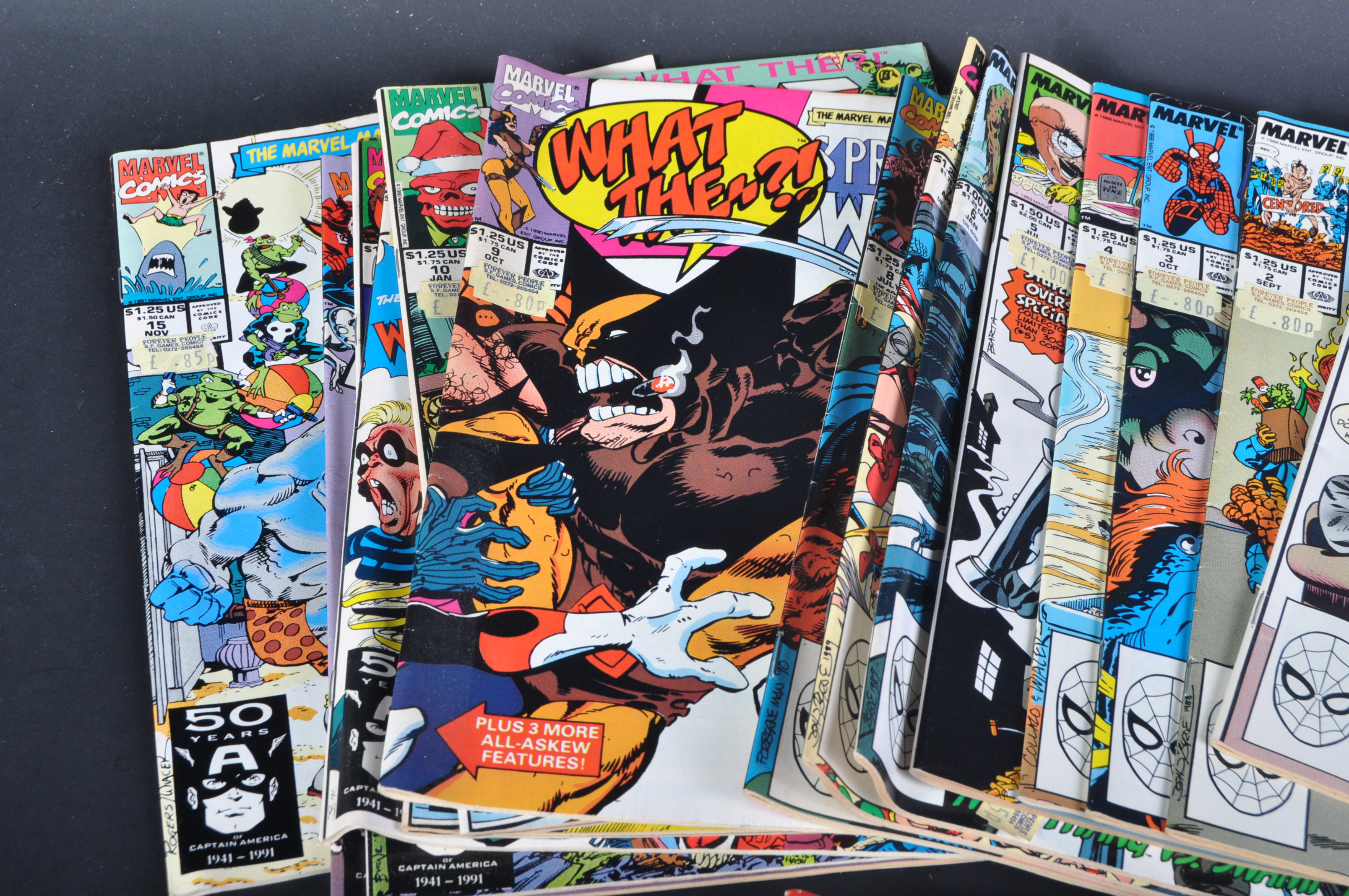 MARVEL COMICS - WHAT THE ..?! - COMPLETE RUN OF COMIC BOOKS - Image 4 of 6