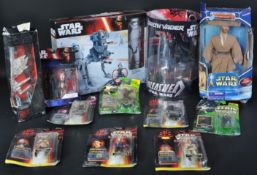 STAR WARS - ASSORTED BOXED ACTION FIGURES / PLAYSETS