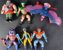 MASTERS OF THE UNIVERSE - COLLECTION OF ASSORTED WAVE 2 MATTEL MADE ACTION FIGURES