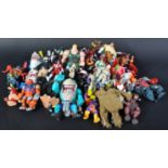 LARGE COLLECTION OF ASSORTED VINTAGE PLAYSET ACTION FIGURES