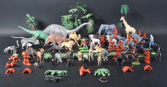 COLLECTION OF ASSORTED BRITAINS PLASTIC ZOO ANIMALS