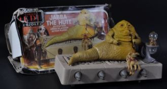 STAR WARS - ORIGINAL VINTAGE KENNER JABBA THE HUTT PLAYSET