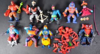 MASTERS OF THE UNIVERSE - 10 VINTAGE ACTION FIGURES