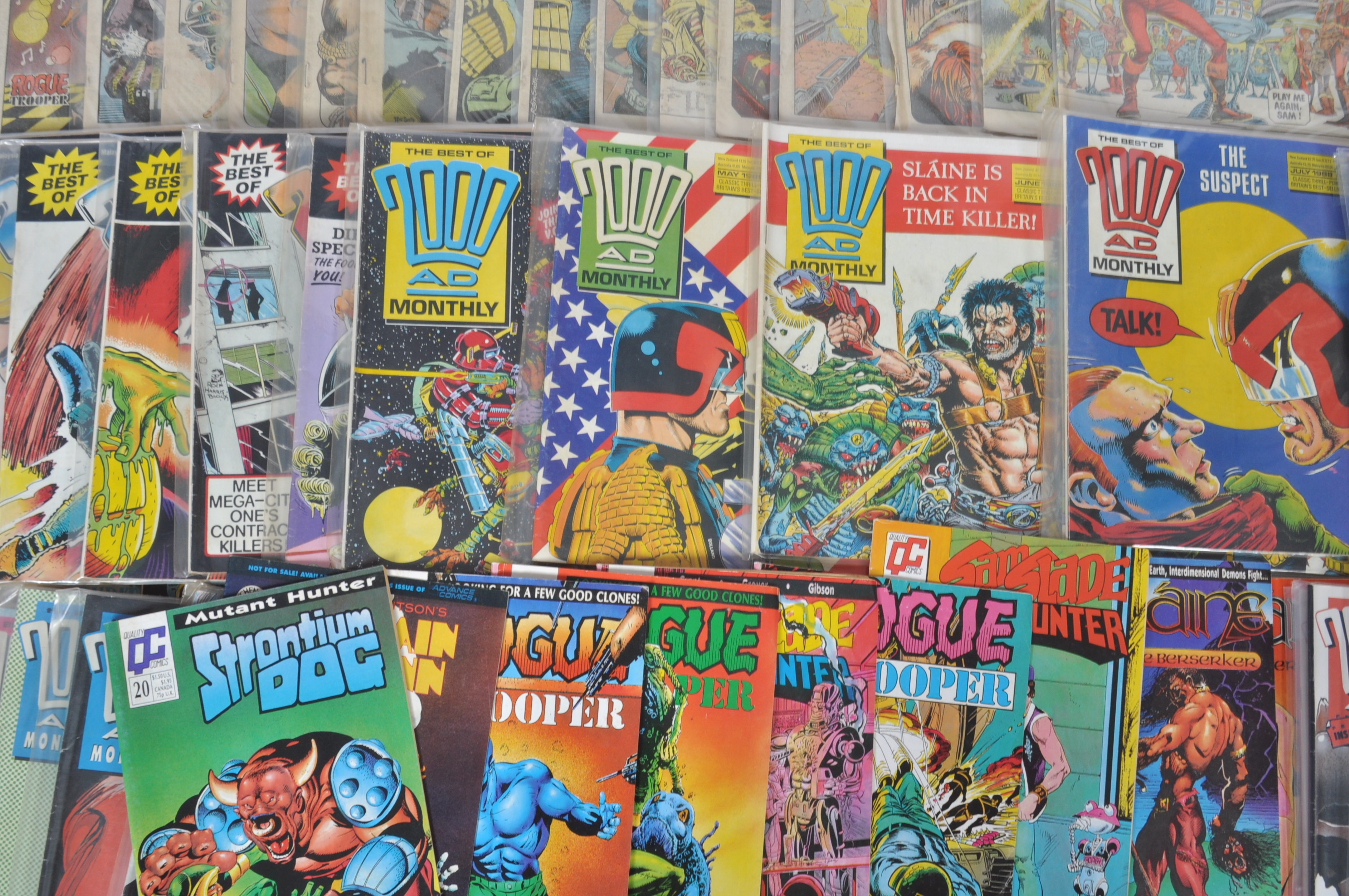 COMIC BOOKS - 2000AD - LARGE COLLECTION OF VINTAGE COMIC BOOKS - Image 15 of 17