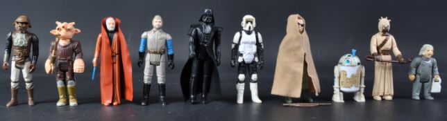 STAR WARS - COLLECTION OF VINTAGE ACTION FIGURES