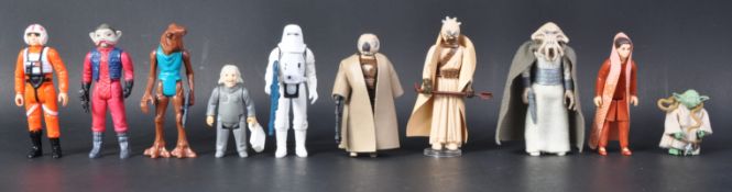 STAR WARS - LARGE COLLECTION OF VINTAGE ACTION FIGURES