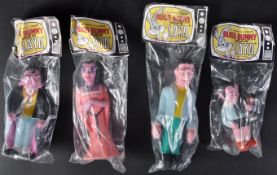 THE MUNSTERS - X4 VINTAGE WARNER BROS ' THE MUNSTERS ' SQUEEZE TOYS