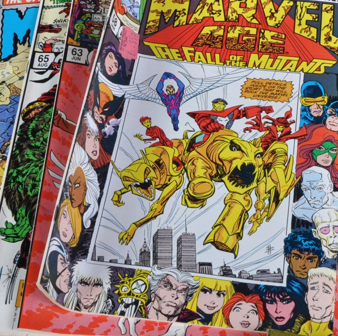MARVEL COMICS - MARVEL FANFARE / UNIVERSE / AGE - COMIC BOOKS - Image 6 of 7