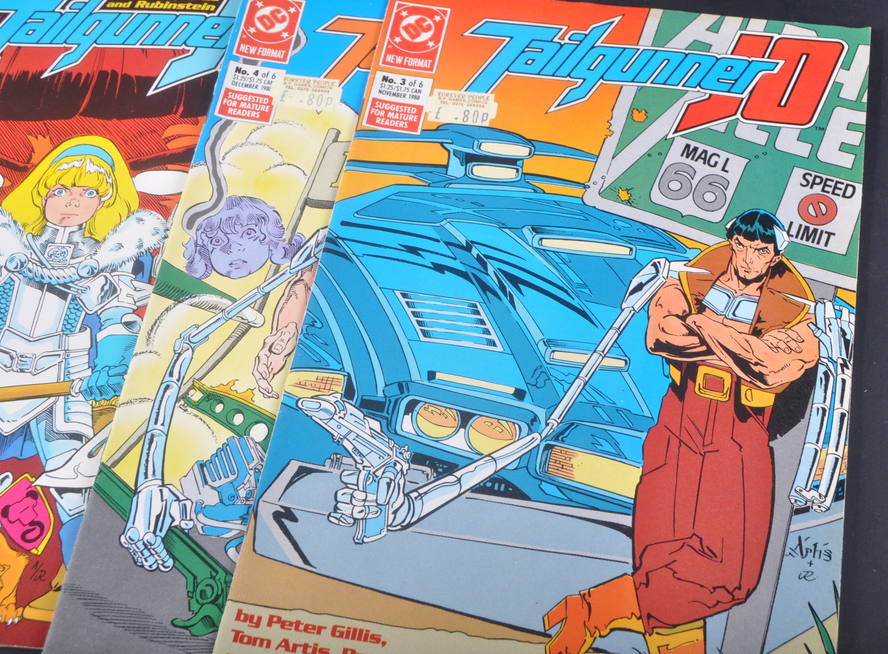 DC COMICS - DRAGON LANCE & TAILGUNNER JO - VINTAGE COMIC BOOKS - Image 6 of 6