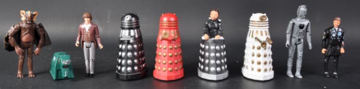 DOCTOR WHO - COLLECTION OF VINTAGE DAPOL ACTION FIGURES