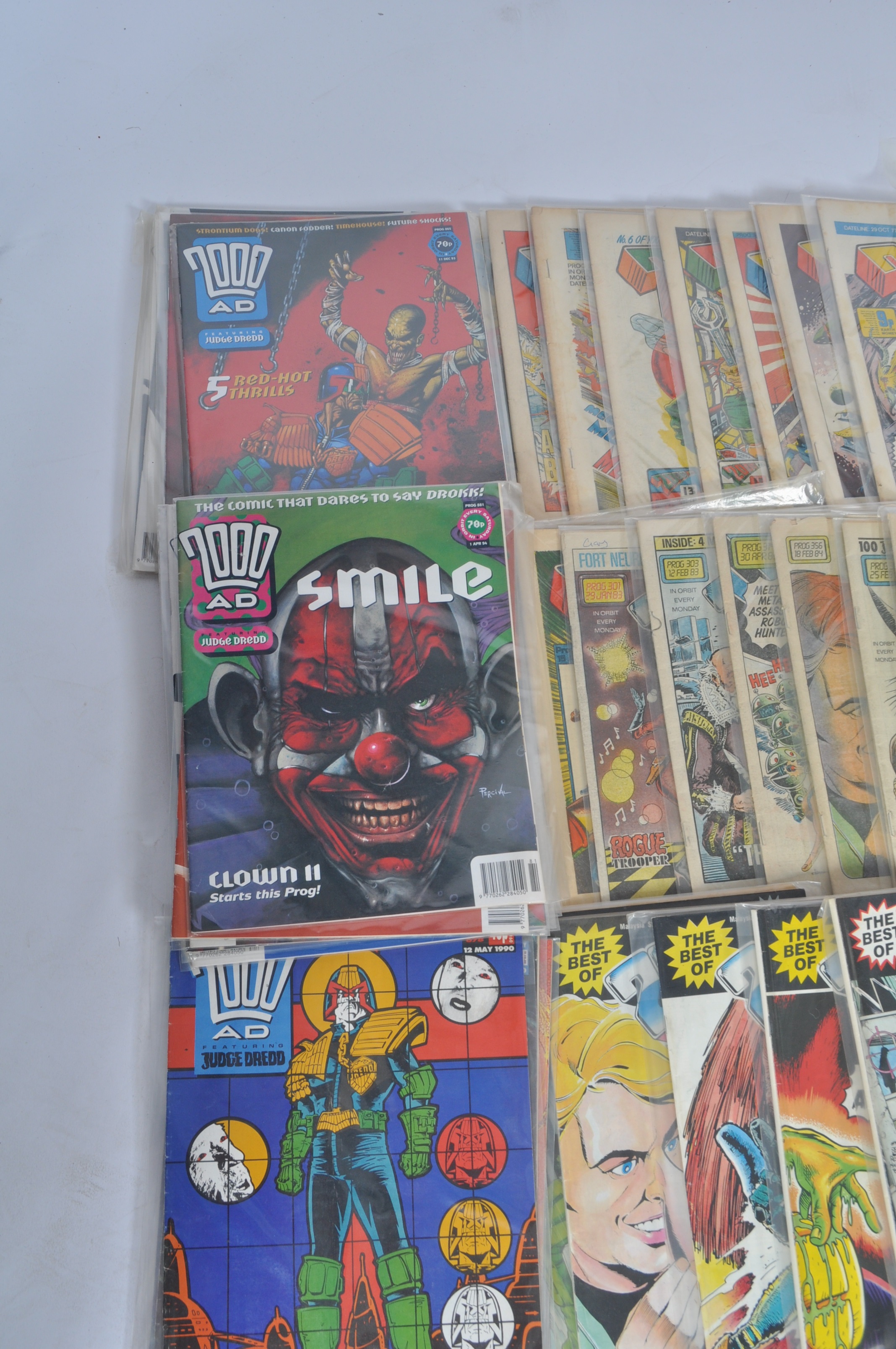 COMIC BOOKS - 2000AD - LARGE COLLECTION OF VINTAGE COMIC BOOKS - Image 10 of 17