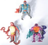 MASTERS OF THE UNIVERSE - X3 VINTAGE ACTION FIGURES