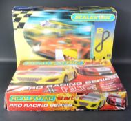 TWO VINTAGE HORNBY SCALEXTRIC SLOT CAR RACING SETS