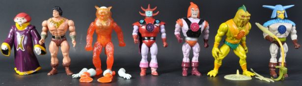BLACKSTAR 'LASER LIGHT' - COLLECTION OF ASSORTED GALOOB MADE ACTION FIGURES