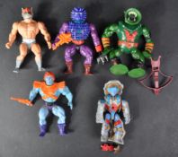 MASTERS OF THE UNIVERSE - X5 VINTAGE ACTION FIGURES