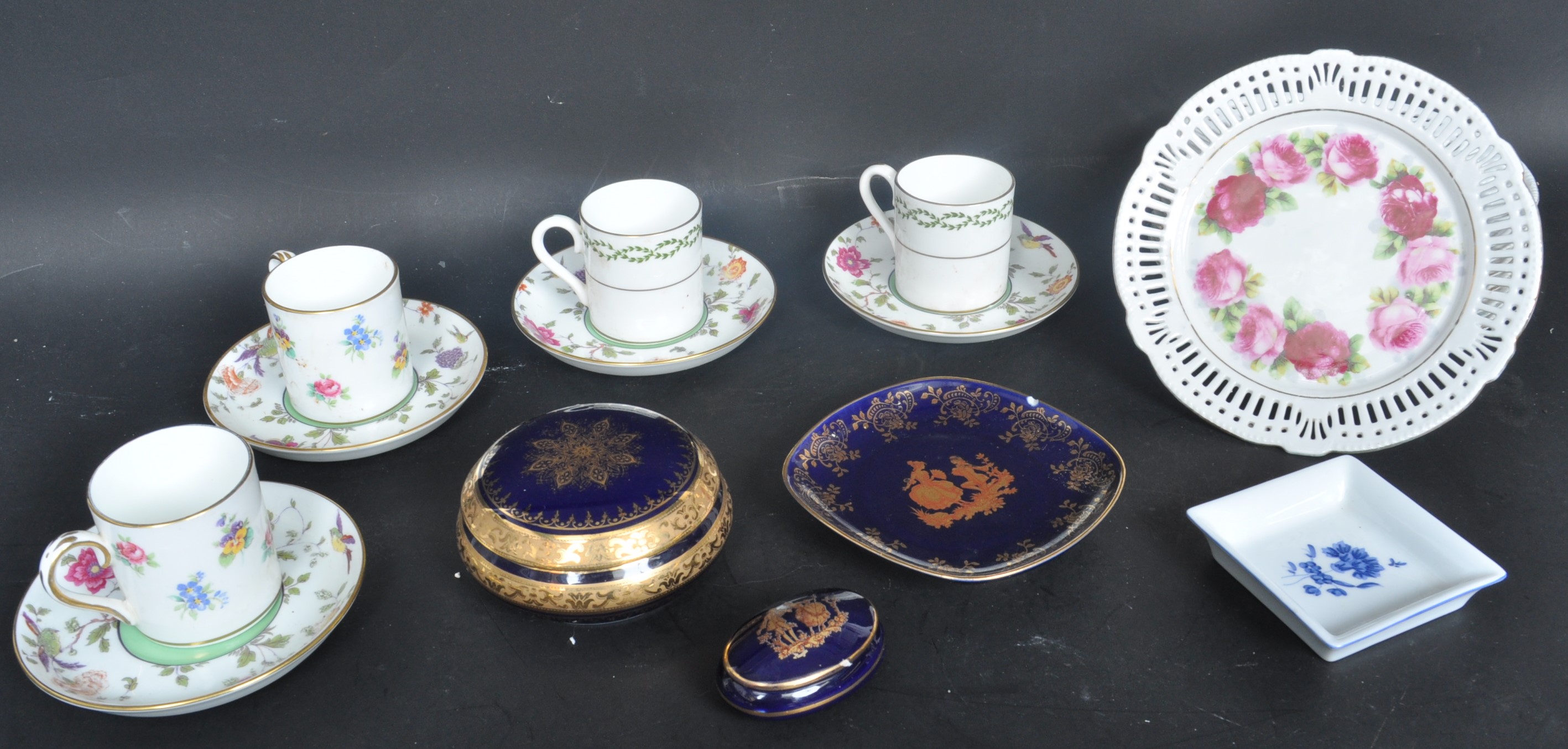 COLLECTION OF STAFFORDSHIRE - LIMOGES - CHANTILLY FINE CHINA - Image 2 of 6