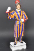 ROYAL WORCESTER - TROOPER OF THE PAPAL SWISS GUARD FIGURE