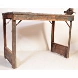 RETRO VINTAGE MID 20TH CENTURY INDUSTRIAL WORK BENCH