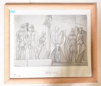 AFTER JOSEP MARIA SUBIRACHS - ECCO HOMO - PENCIL PRINT