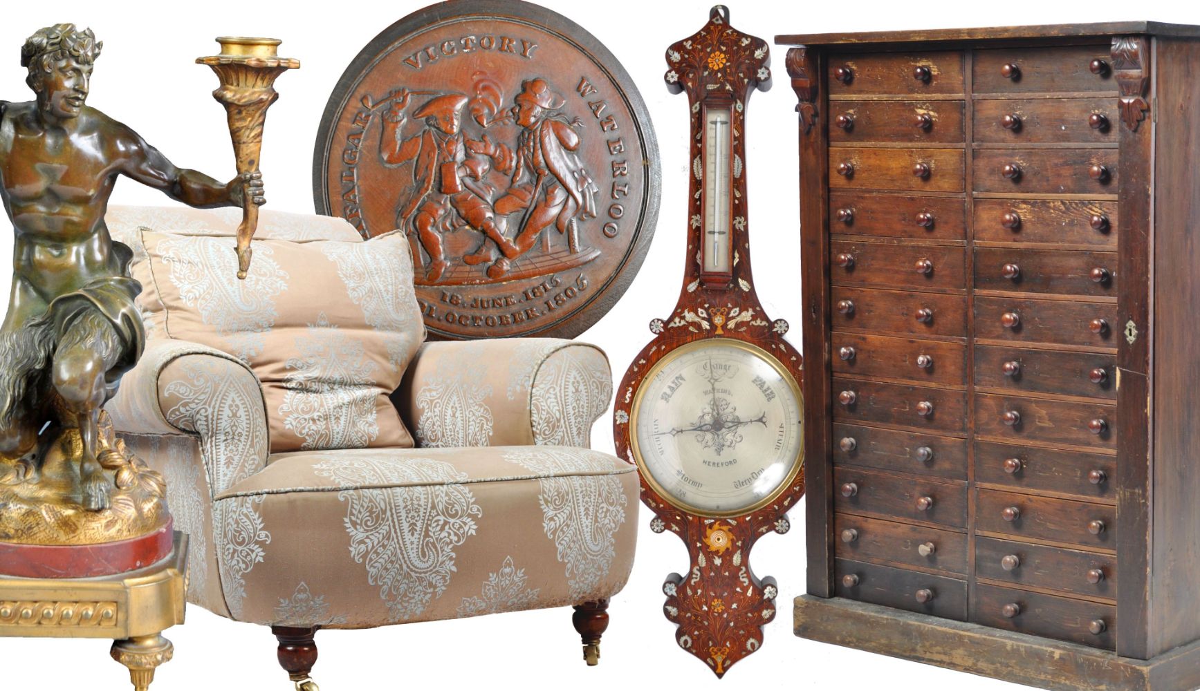 Online April Antiques  - Furniture & Decorative Interiors Auction