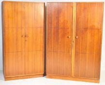 MEREDEW - BRITISH MODERN DESIGN - PAIR OF WARDROBES